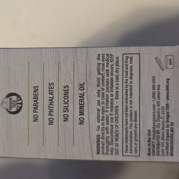 Sky Organics Beard Balm for Men - Picture 4 of 4